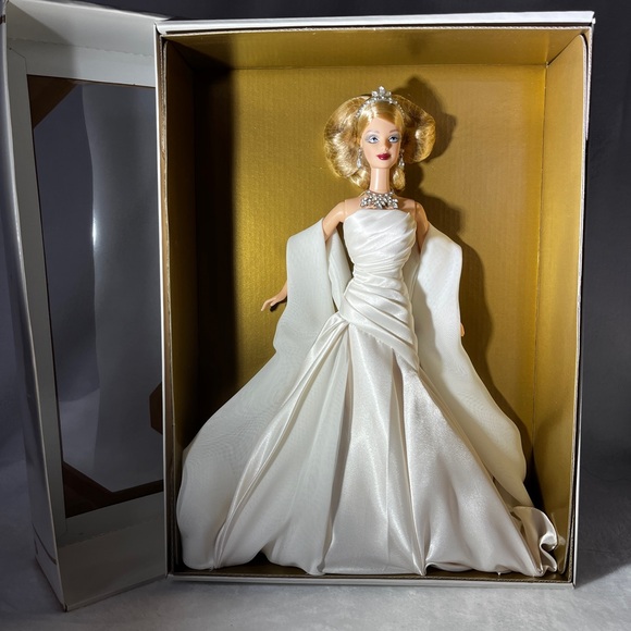 NWT Swarovski Barbie Doll in box with Elegant Design - collectors item - Picture 4 of 11